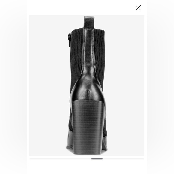 WILD PAIR
Trinityy Pointed-toe Pull-on Knit Dress Booties, - Picture 5 of 11